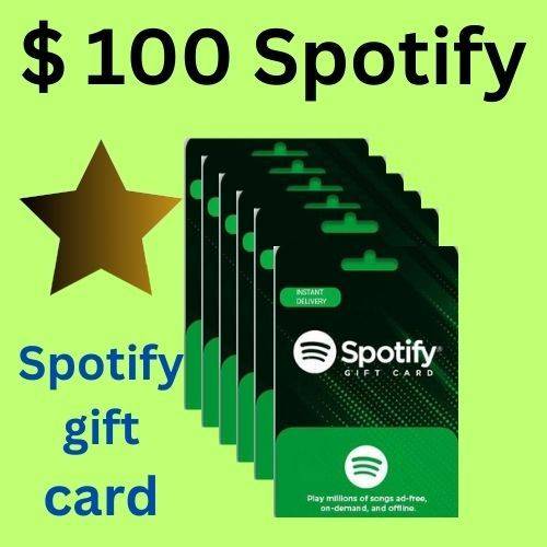 Only Spotify  Gift Card -2024