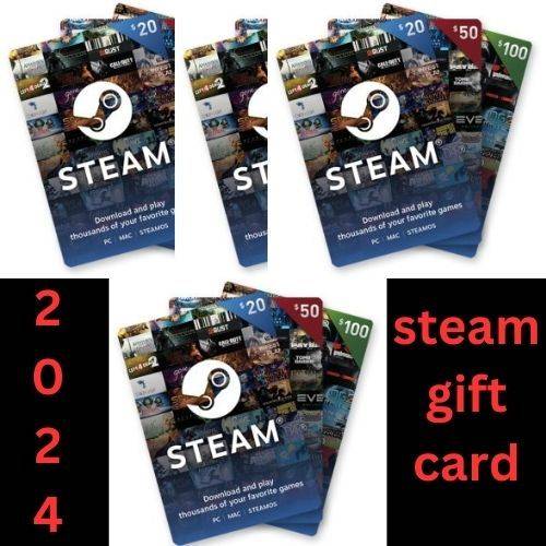 Only Steam Gift Card -2024