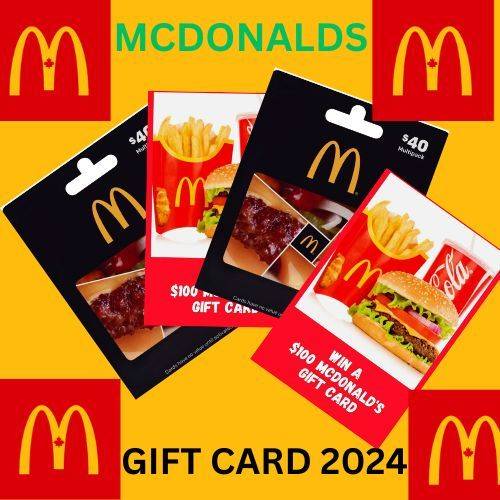  Only McDonalds Gift Card