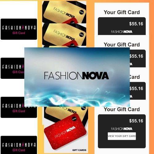 Only F ashion Nova Gift Card