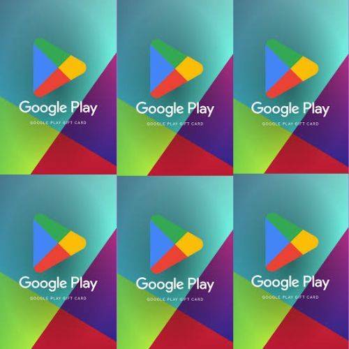 Only Google Play Gift Card