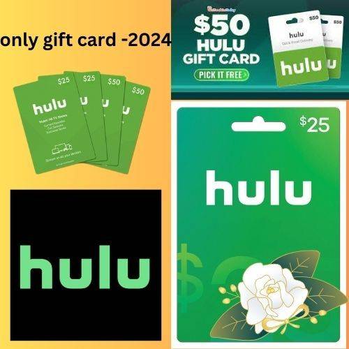 Only Hulu Gift Card -2024